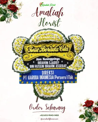 Papan Bunga Duka di Paguyangan